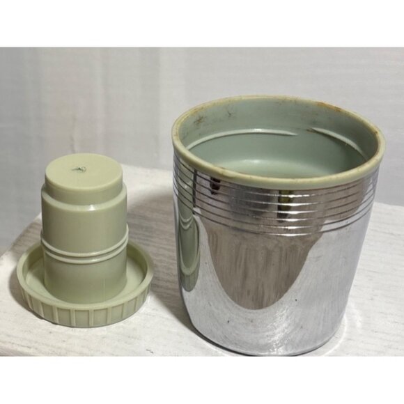 Stanley Aladdin Thermos Brown Leather Carrying Case Steel Cup Lid Vintage - Picture 13 of 16